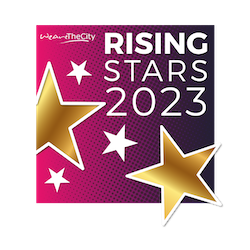 WeAreTheCity Rising Star Awards logo